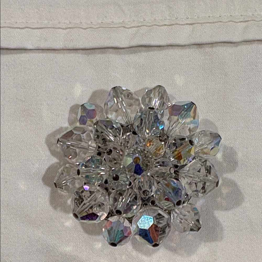 Crystal Brooch